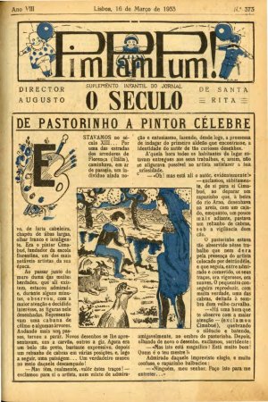 capa do A. 8, n.º 373 de 16/3/1933