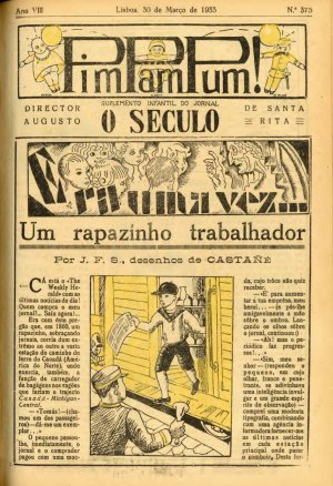 capa do A. 8, n.º 375 de 30/3/1933