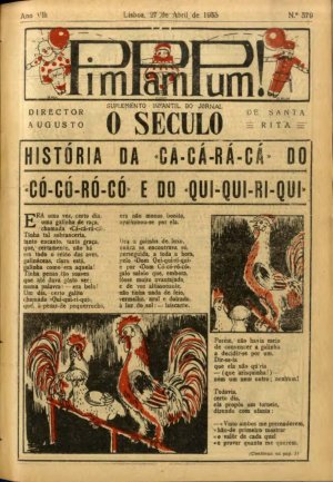 capa do A. 8, n.º 379 de 27/4/1933
