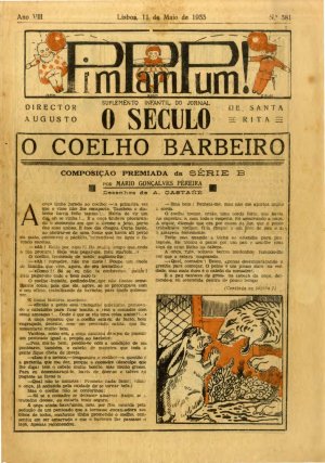 capa do A. 8, n.º 381 de 11/5/1933