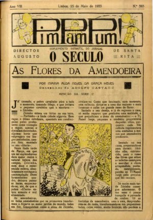 capa do A. 8, n.º 383 de 25/5/1933
