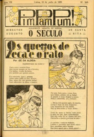 capa do A. 8, n.º 387 de 22/6/1933