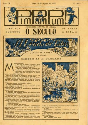 capa do A. 8, n.º 393 de 3/8/1933