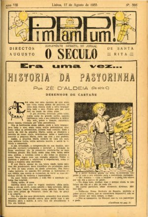 capa do A. 8, n.º 395 de 17/8/1933