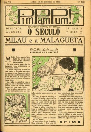 capa do A. 8, n.º 399 de 14/9/1933