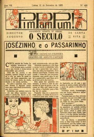 capa do A. 8, n.º 400 de 21/9/1933