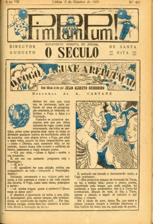 capa do A. 8, n.º 402 de 5/10/1933