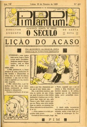 capa do A. 8, n.º 405 de 26/10/1933