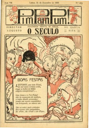 capa do A. 8, n.º 413 de 21/12/1933