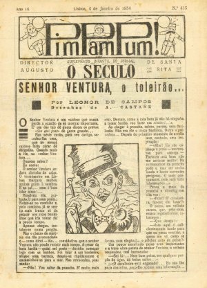 capa do A. 9, n.º 415 de 4/1/1934