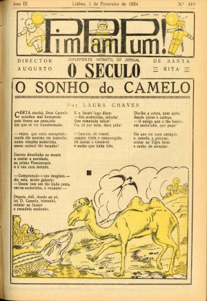 capa do A. 9, n.º 419 de 1/2/1934