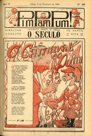 capa do A. 9, n.º 420 de 8/2/1934