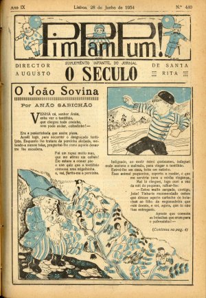 capa do A. 9, n.º 440 de 28/6/1934