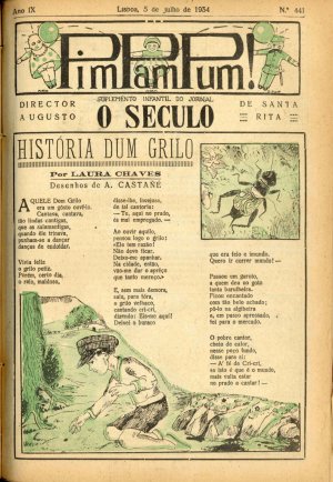 capa do A. 9, n.º 441 de 5/7/1934