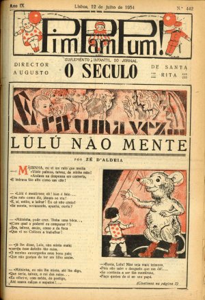 capa do A. 9, n.º 442 de 12/7/1934