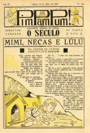 capa do A. 9, n.º 443 de 19/7/1934