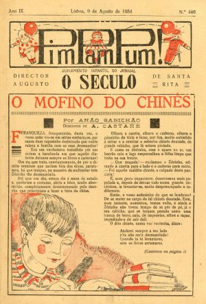 capa do A. 9, n.º 446 de 9/8/1934