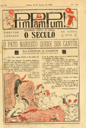 capa do A. 9, n.º 447 de 16/8/1934