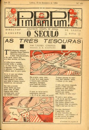 capa do A. 9, n.º 451 [i.e 452] de 20/9/1934