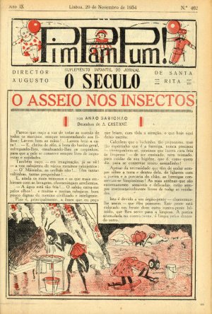 capa do A. 9, n.º 462 de 29/11/1934