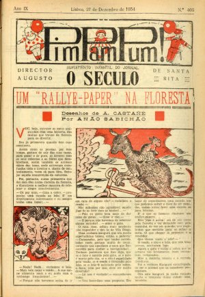 capa do A. 9, n.º 466 de 27/12/1934