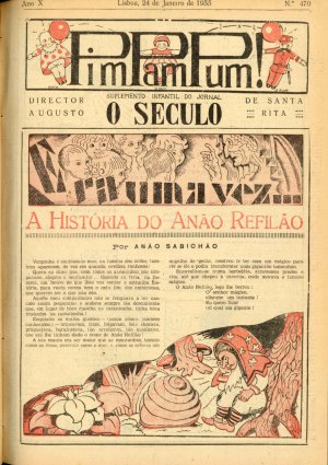 capa do A. 10, n.º 470 de 24/1/1935