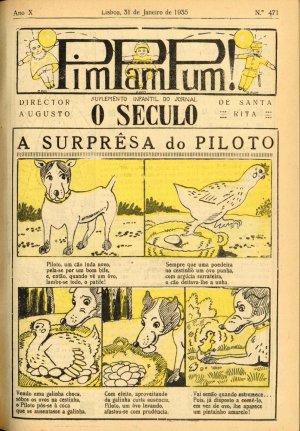 capa do A. 10, n.º 471 de 31/1/1935