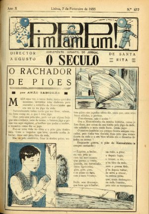 capa do A. 10, n.º 472 de 7/2/1935