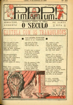 capa do A. 10, n.º 473 de 14/2/1935