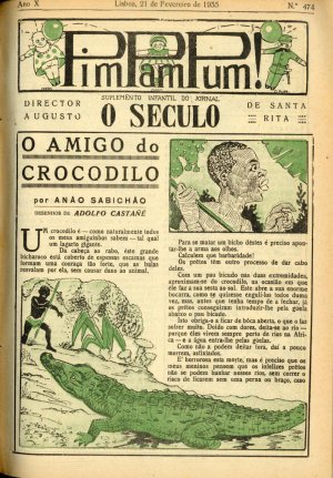capa do A. 10, n.º 474 de 21/2/1935
