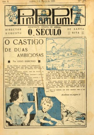 capa do A. 10, n.º 476 de 7/3/1935