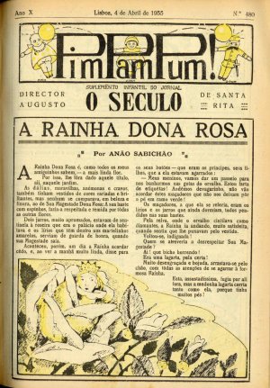 capa do A. 10, n.º 480 de 4/4/1935