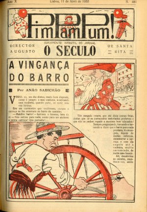 capa do A. 10, n.º 481 de 11/4/1935