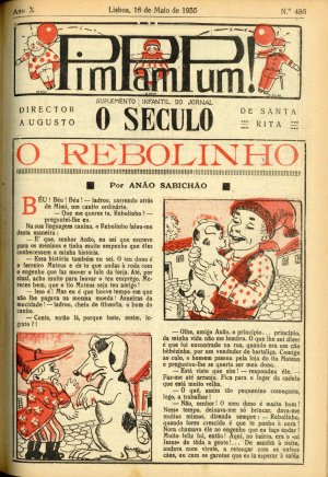 capa do A. 10, n.º 486 de 16/5/1935