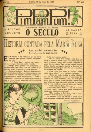 capa do A. 10, n.º 488 de 30/5/1935