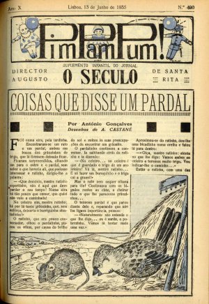 capa do A. 10, n.º 490 de 13/6/1935