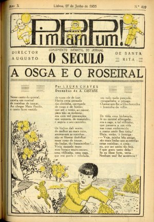 capa do A. 10, n.º 492 de 27/6/1935