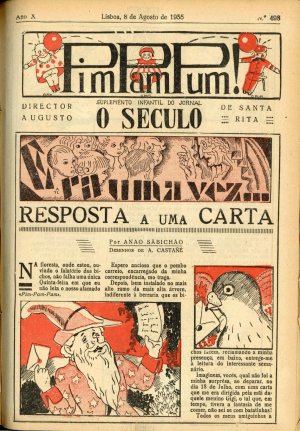 capa do A. 10, n.º 498 de 8/8/1935