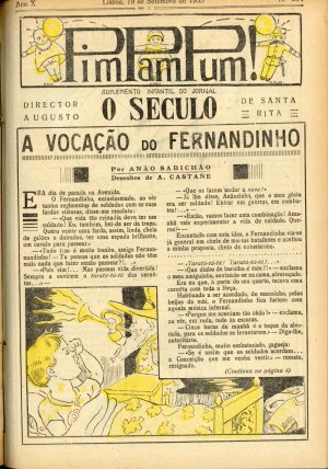 capa do A. 10, n.º 504 de 19/9/1935