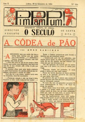 capa do A. 10, n.º 505 de 26/9/1935