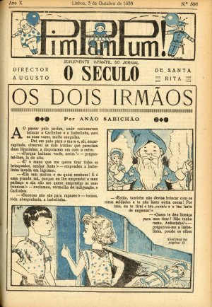 capa do A. 10, n.º 506 de 3/10/1935
