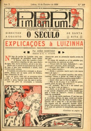 capa do A. 10, n.º 507 de 10/10/1935