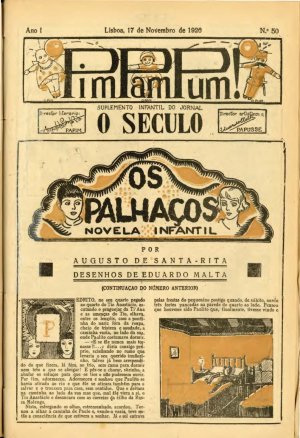 capa do A. 1, n.º 50 de 17/11/1926