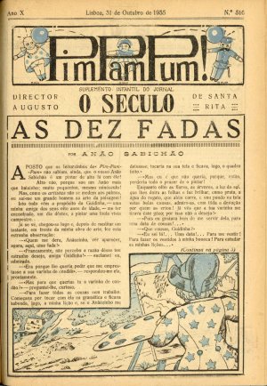 capa do A. 10, n.º 510 de 31/10/1935