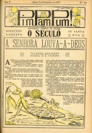 capa do A. 10, n.º 511 de 7/11/1935