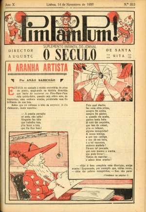 capa do A. 10, n.º 512 de 14/11/1935
