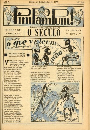 capa do A. 10, n.º 513 de 21/11/1935