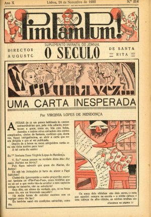 capa do A. 10, n.º 514 de 28/11/1935