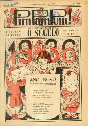 capa do A. 11, n.º 519 de 2/1/1936
