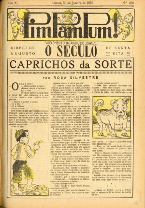 capa do A. 11, n.º 523 de 30/1/1936